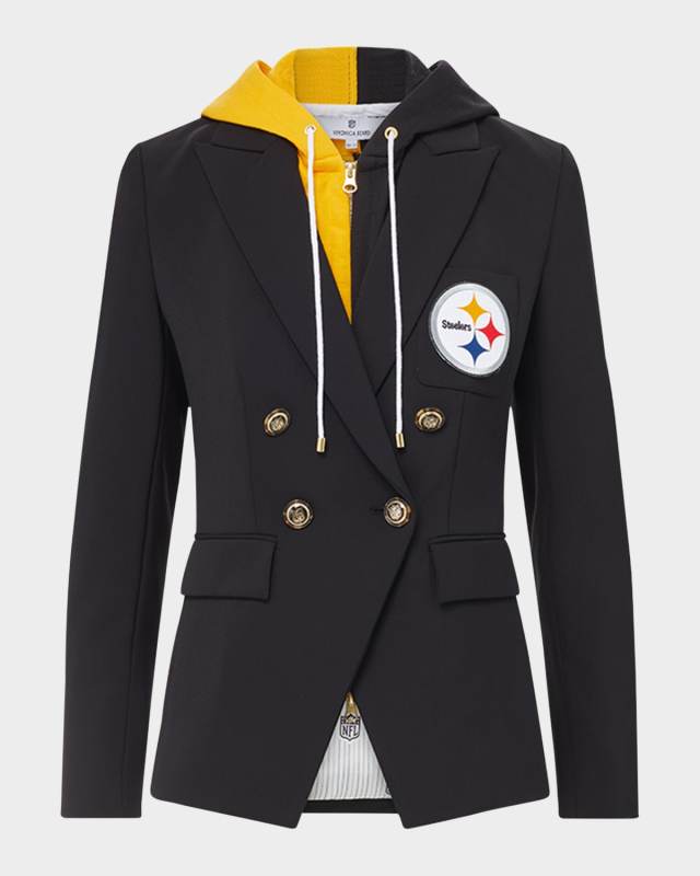 Veronica Beard x NFL Dickey Jacket, Pittsburgh Steelers